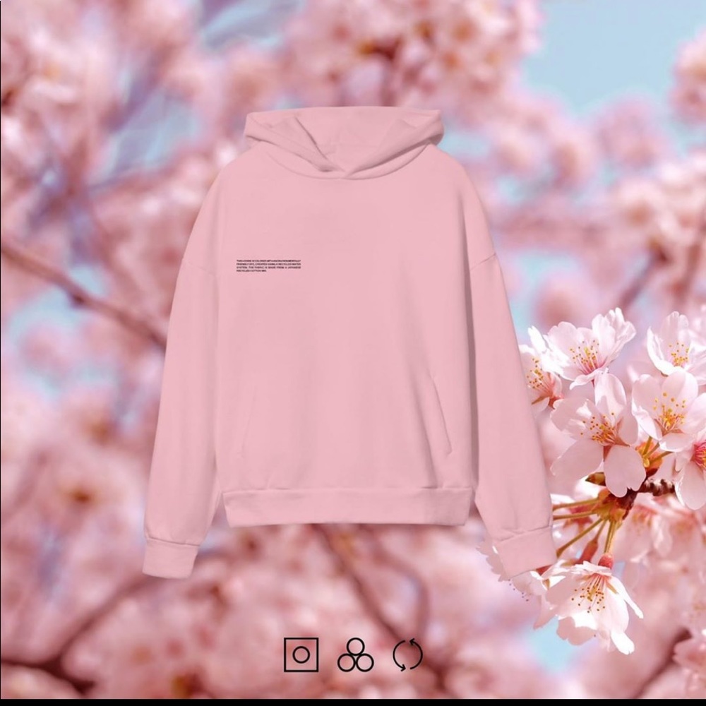 NWT and dust bag Pangaia Sakura hoodie